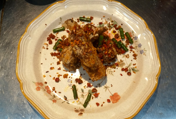 コースの料理（一例）