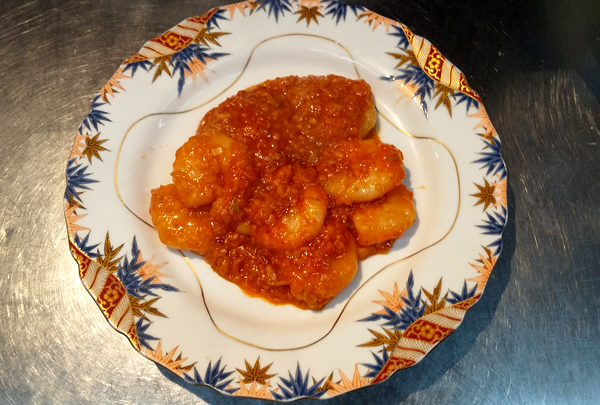 エビのチリソース