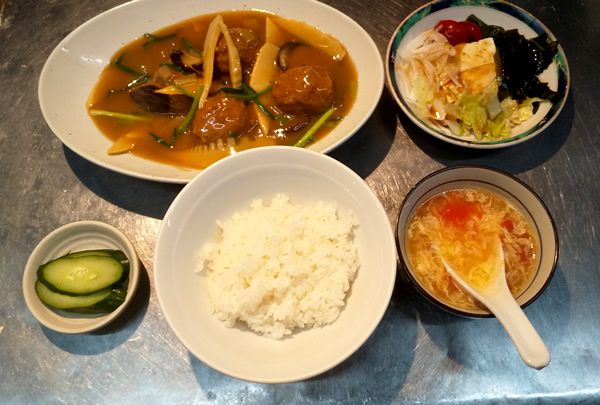 ランチのBセット（一例）