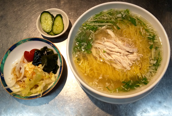 ランチのGセット（とりスープそば）
