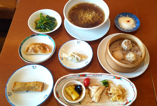 ランチの点心コース