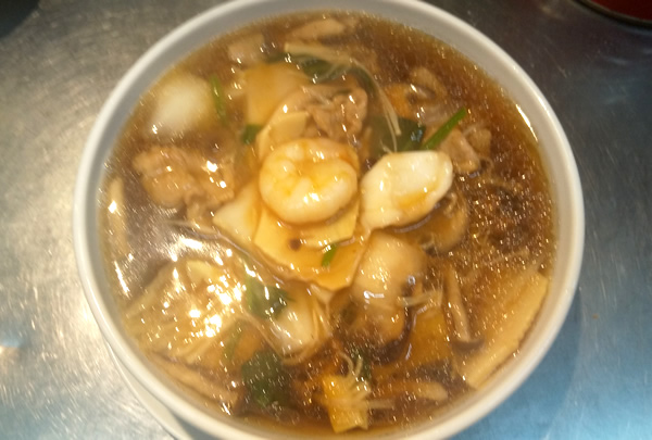 五目スープそば