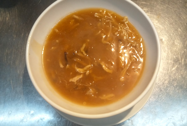 フカヒレおこげのあん